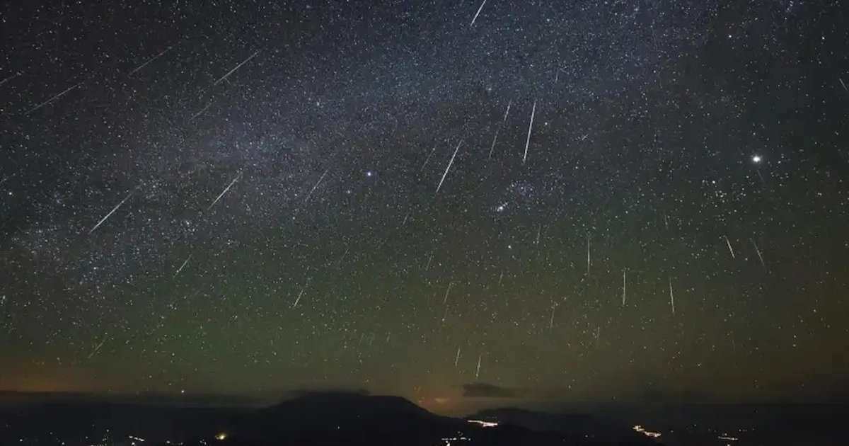 Chuva de meteoros atinge pico nesta madrugada; veja onde observar em Goiânia