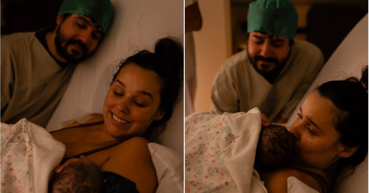 Thati Lopes e George Sauma contam rotina com filha de 5 meses: 'Nasci para isso'