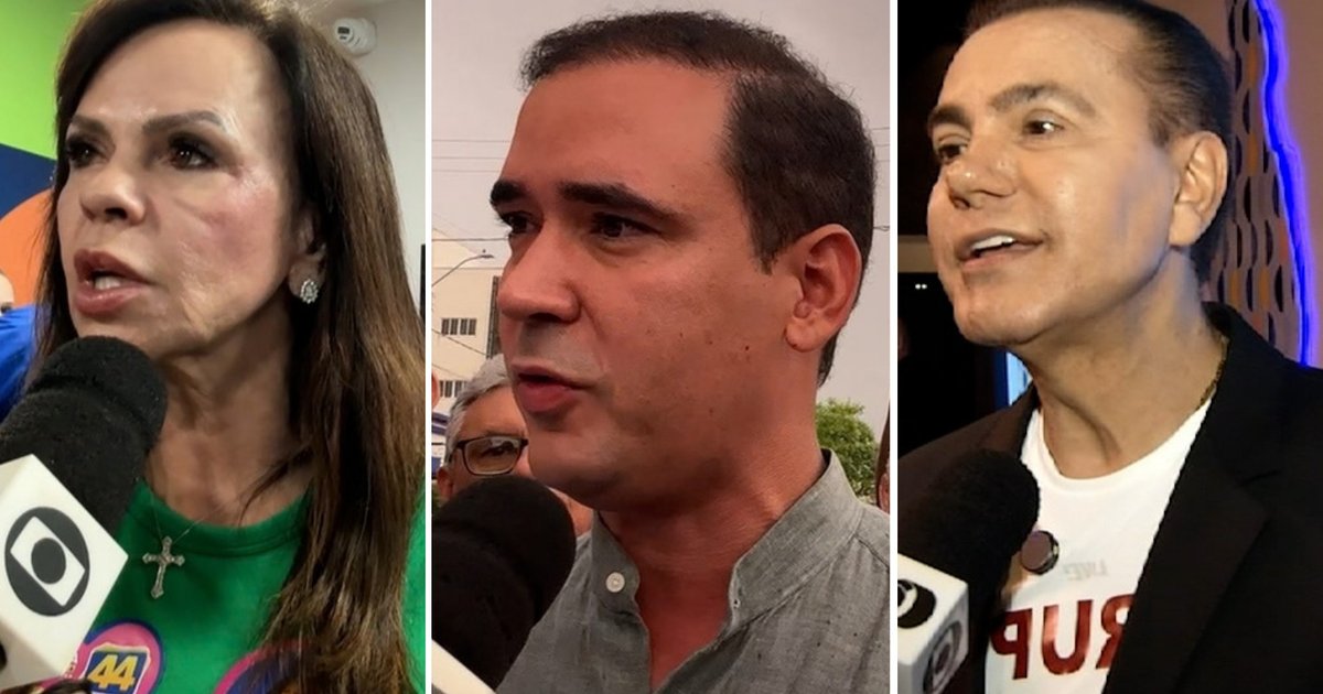 Candidatos ao governo do Tocantins fazem campanha em Palmas nesta sexta (25)