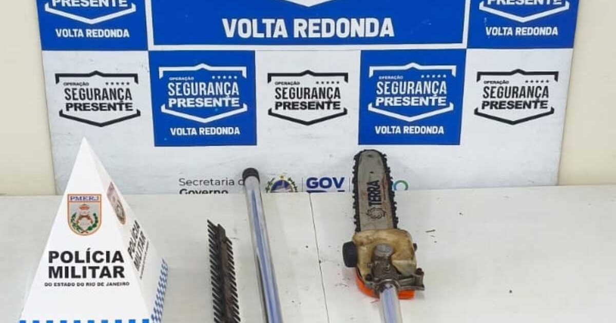 Suspeito de furto é preso em Volta Redonda