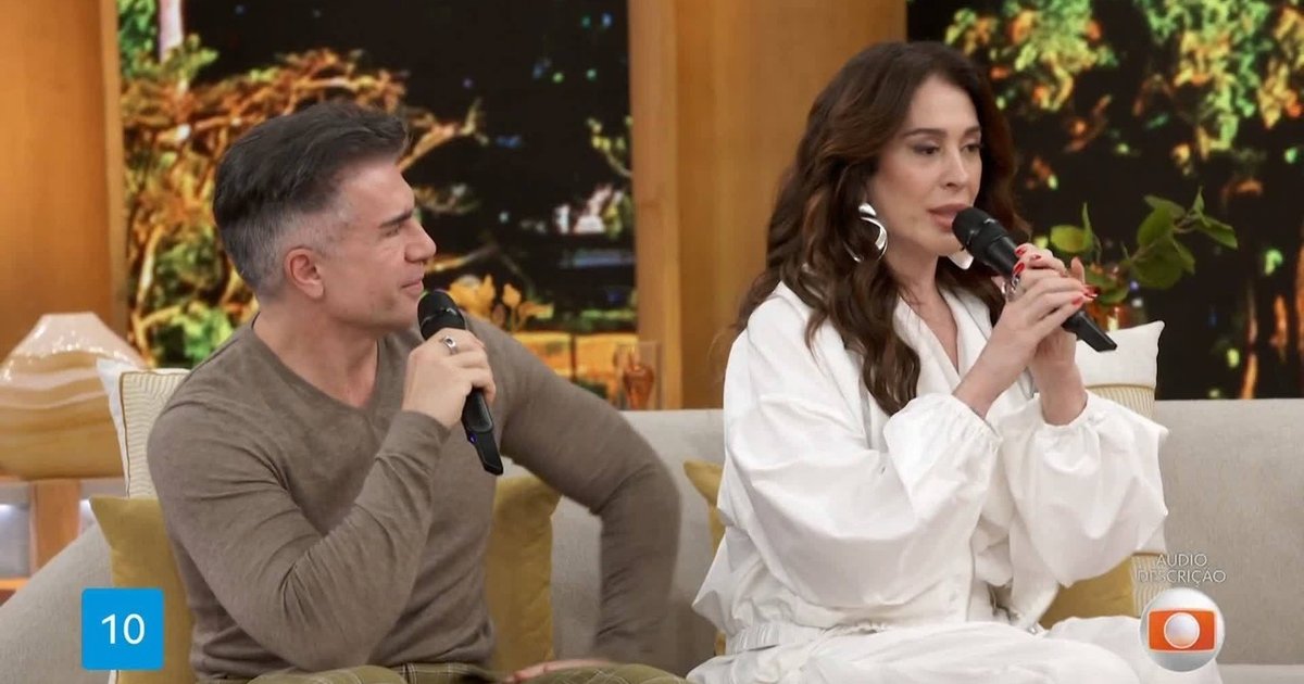 Claudia Raia exalta parceria com Jarbas e diz: 'É quase mãe do Luca'
