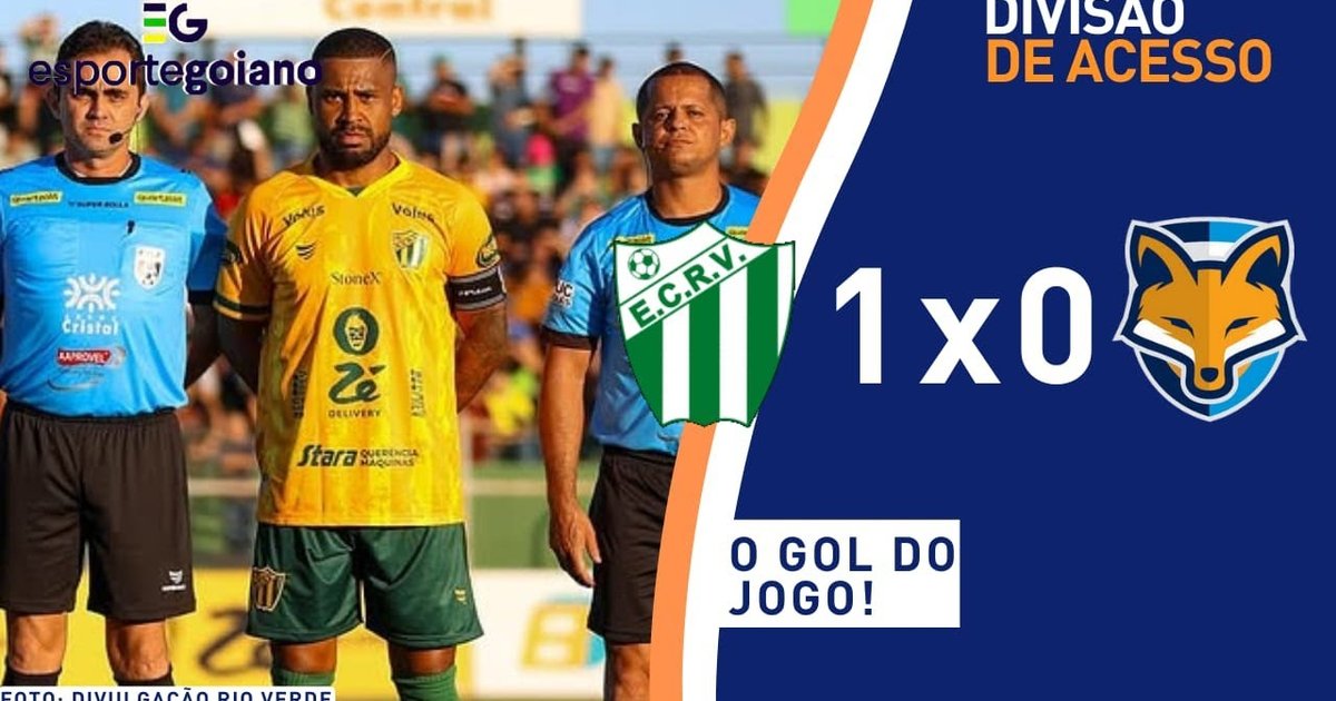 Rio Verde assume liderança da Divisão de Acesso após primeira rodada