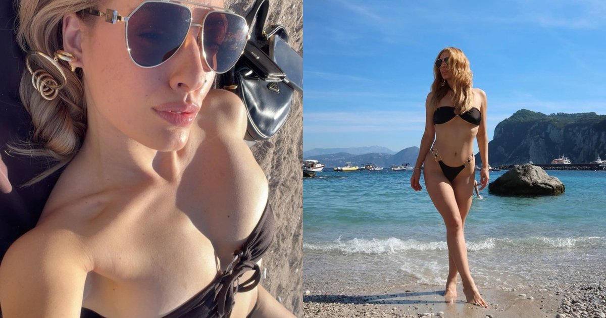 Beatriz Reis compartilha fotos de viagem em Capri, na Itália