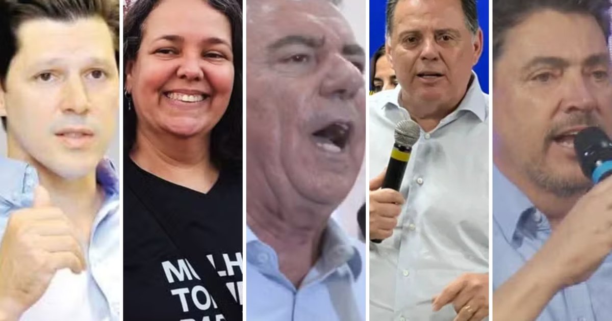 Cinco partidos definem nomes para disputa ao governo de Goiás em 2026