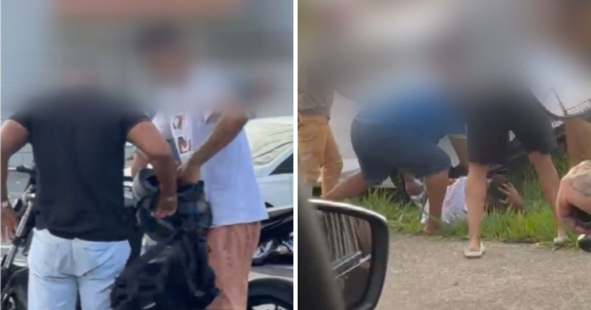 Vídeo flagra roubo de moto em avenida de Campinas; suspeito é espancado e preso