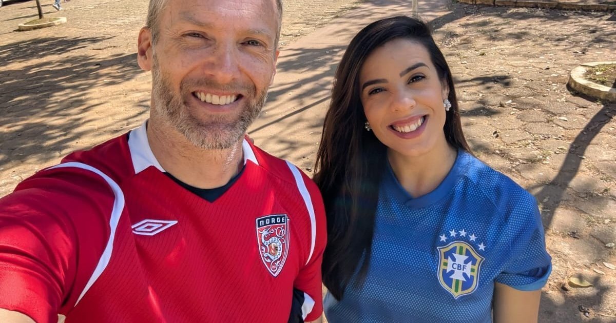 Norueguês que vive em Juiz de Fora torce contra o Brasil no Mineirão