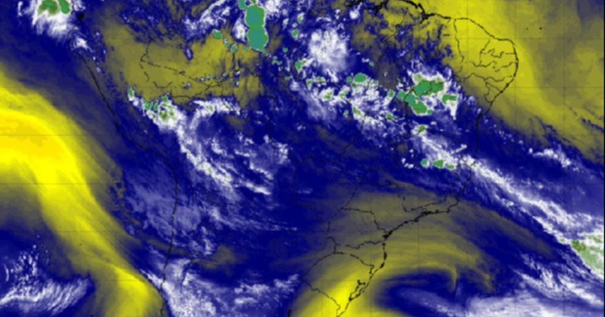 Frio intenso persiste no Sul e Sudeste até sexta-feira; litoral paulista registra chuvas fortes