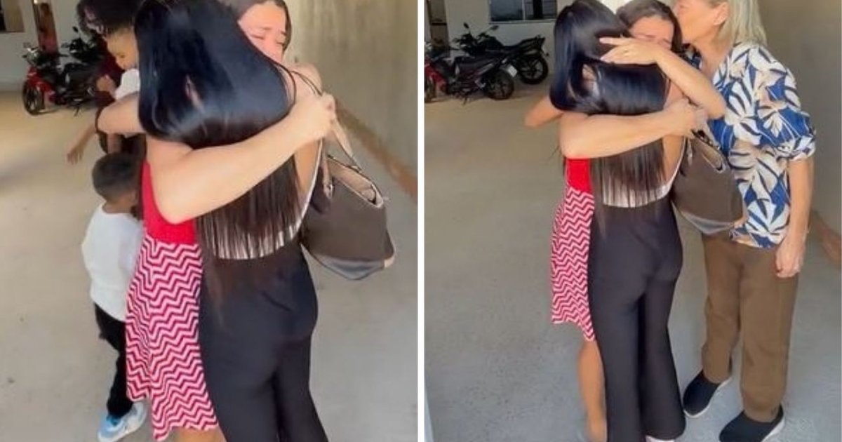 Jovem volta da Espanha após 10 anos e apresenta filho à família em Gurupi
