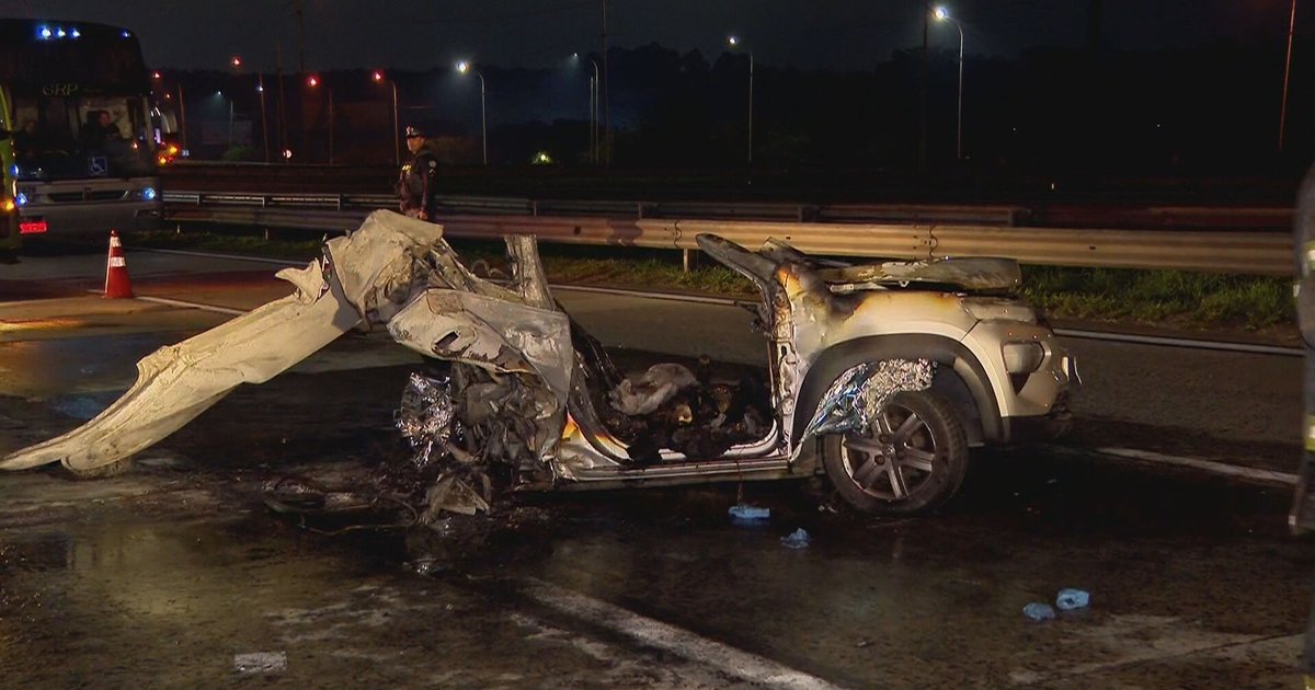 Três morrem em explosão de carro após colisão na Castello Branco; segurança de veículos populares é questionada