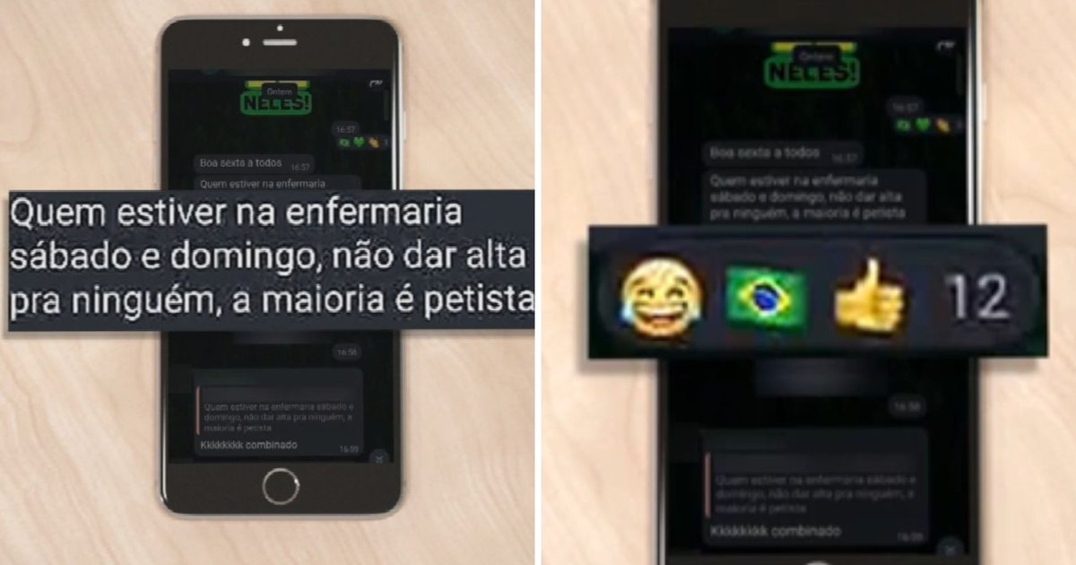 Médica pede não dar alta a pacientes petistas em maternidade no dia da eleição