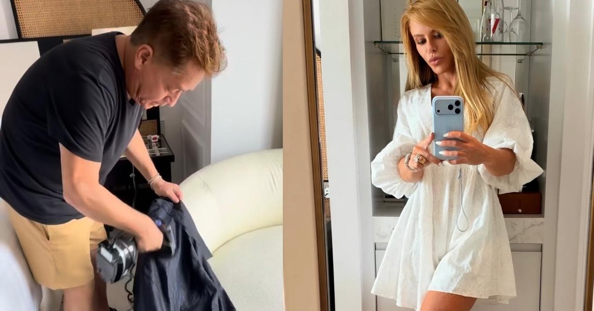 Leonardo passa roupas em hotel na França e viraliza nas redes sociais