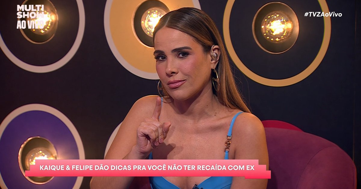 Wanessa Camargo fala sobre perigo de reatar com ex no TVZ Ao Vivo