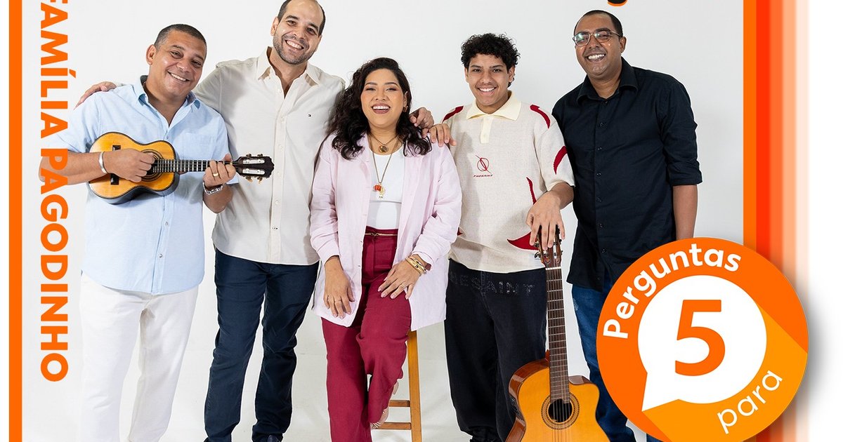 Família Pagodinho estreia no Rio com bênção de Zeca e debate sobre nepo babies