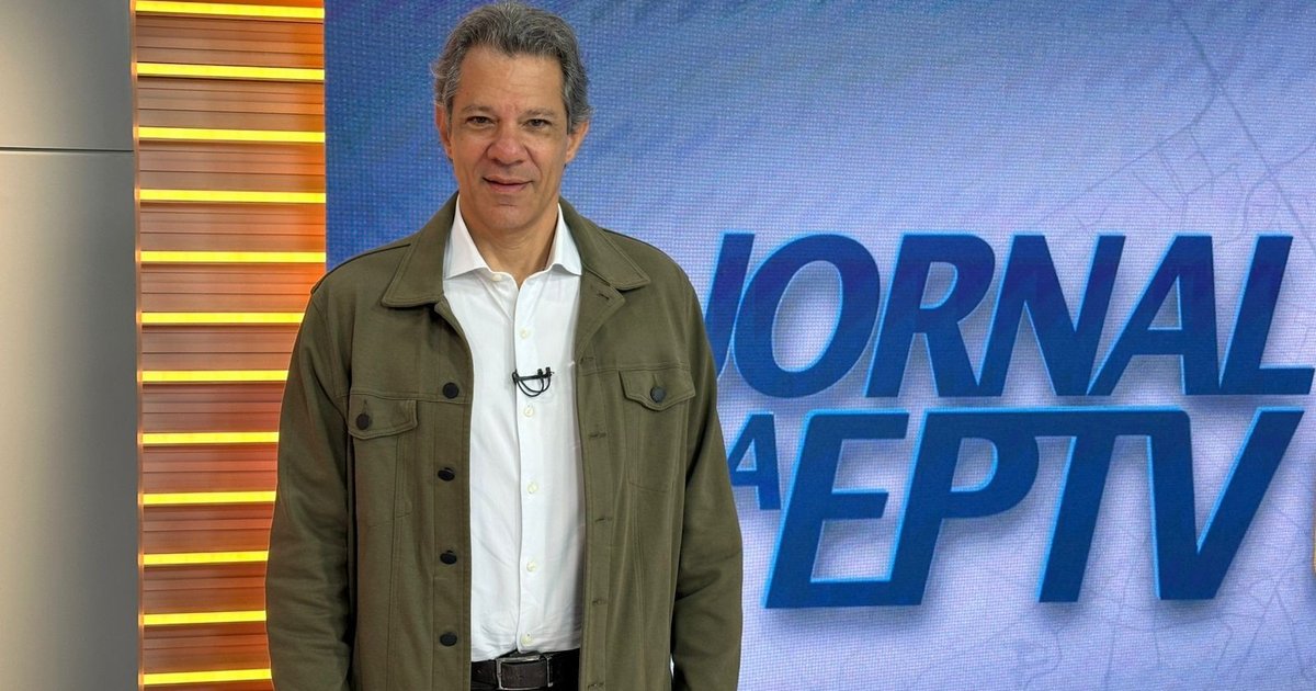 Haddad dá entrevista de 30 min ao EPTV1 e fala de propostas para SP
