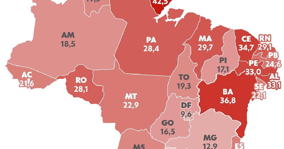 Rio Grande do Norte tem maior alta de mortes violentas do país em 2025