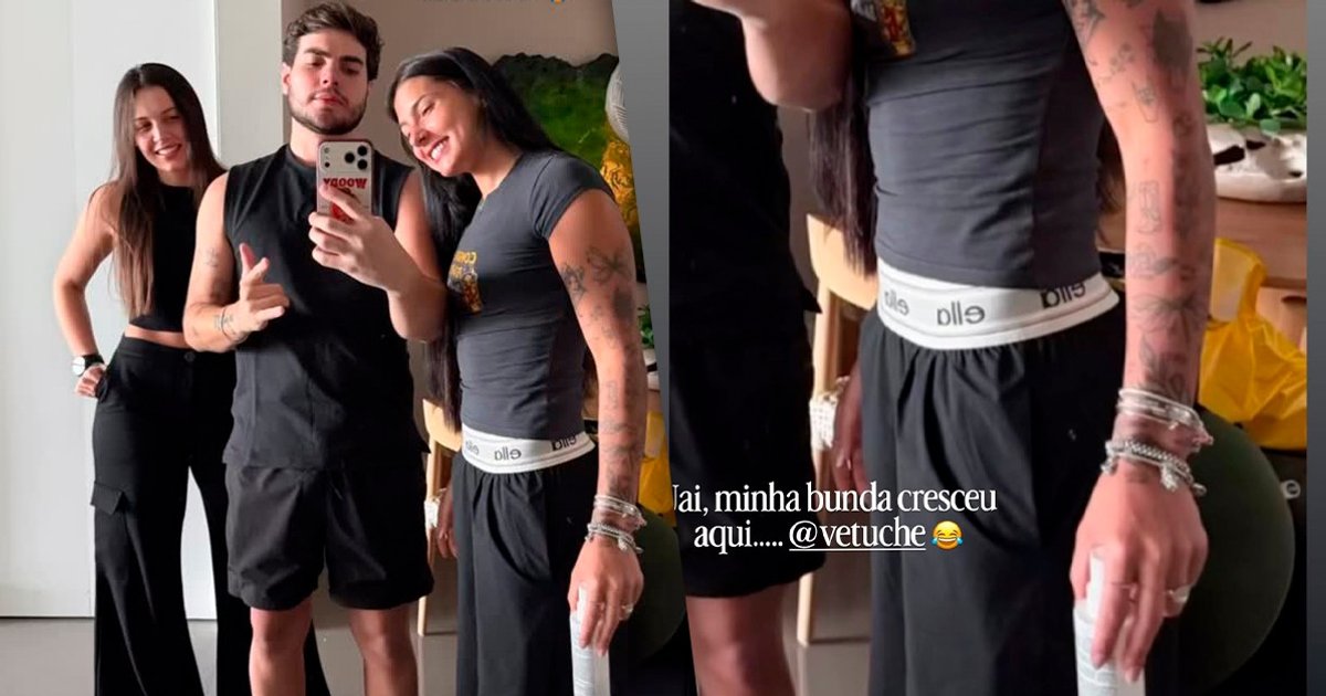 Ana Castela brinca com foto em Miami e diverte fãs nas redes sociais