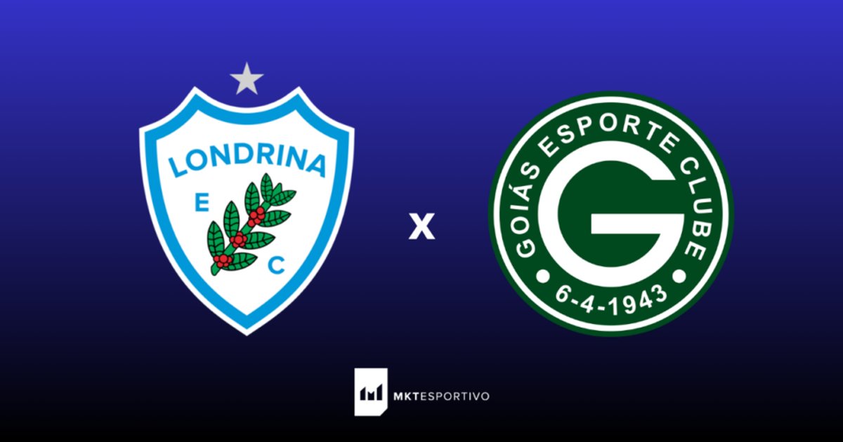 Goiás e Londrina se enfrentam pela Série B; veja onde assistir e prováveis escalações