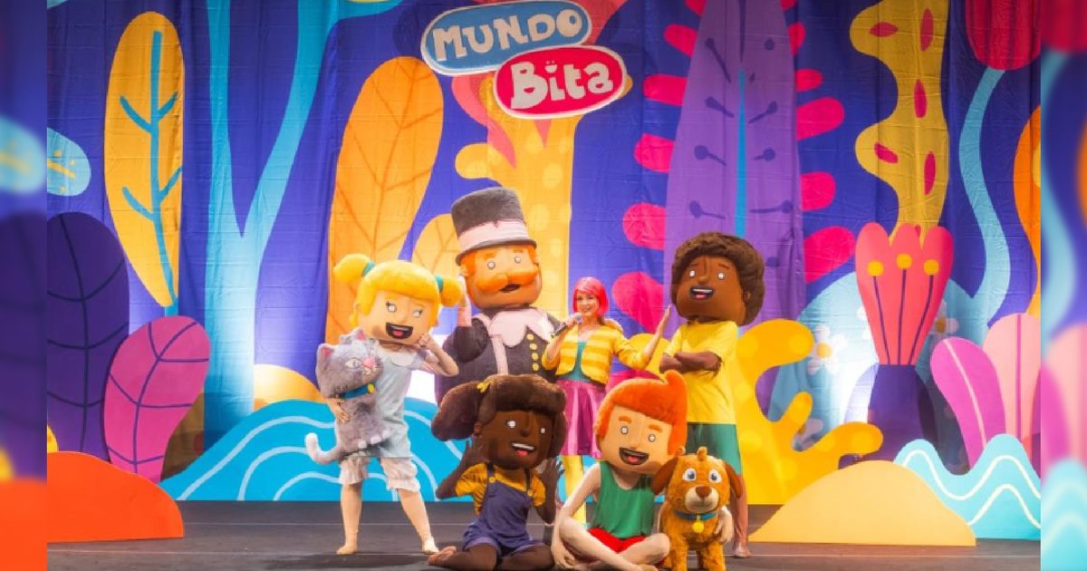 Parque Vitória Régia recebe show do Mundo Bita e brinquedos no Dia das Crianças em Bauru
