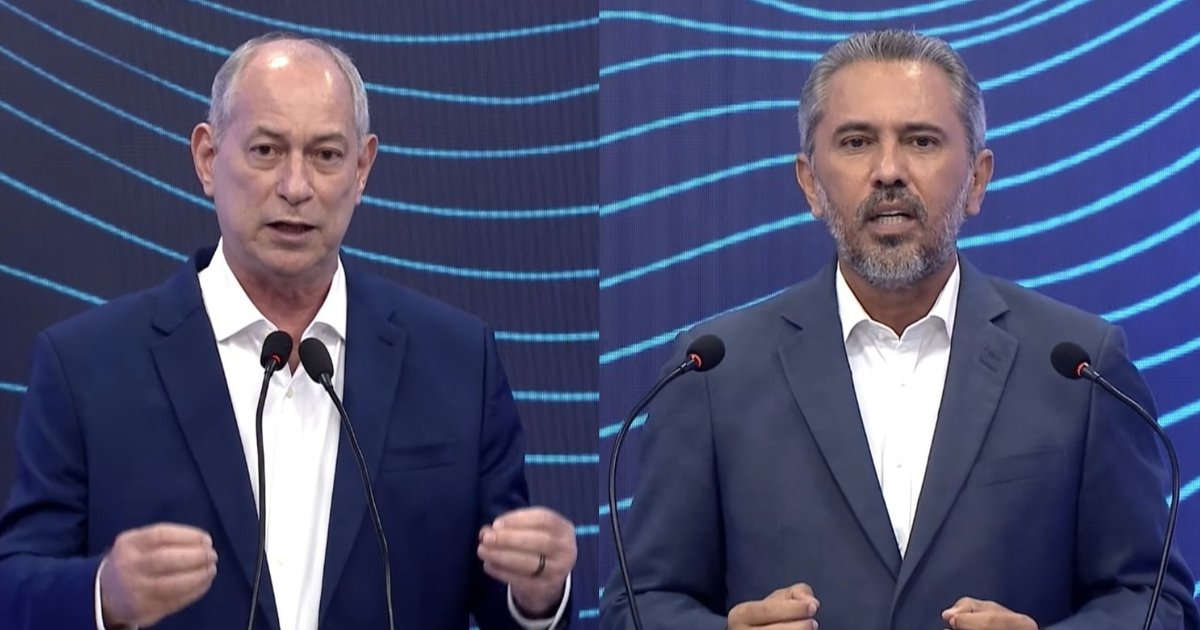 Ciro e Elmano debatem segurança e violência contra mulher no Ceará