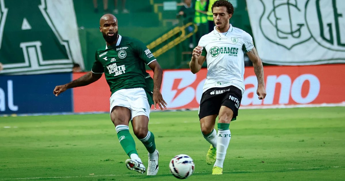 América-MG vence Goiás por 1 a 0 e empurra esmeraldino para lanterna da Série B
