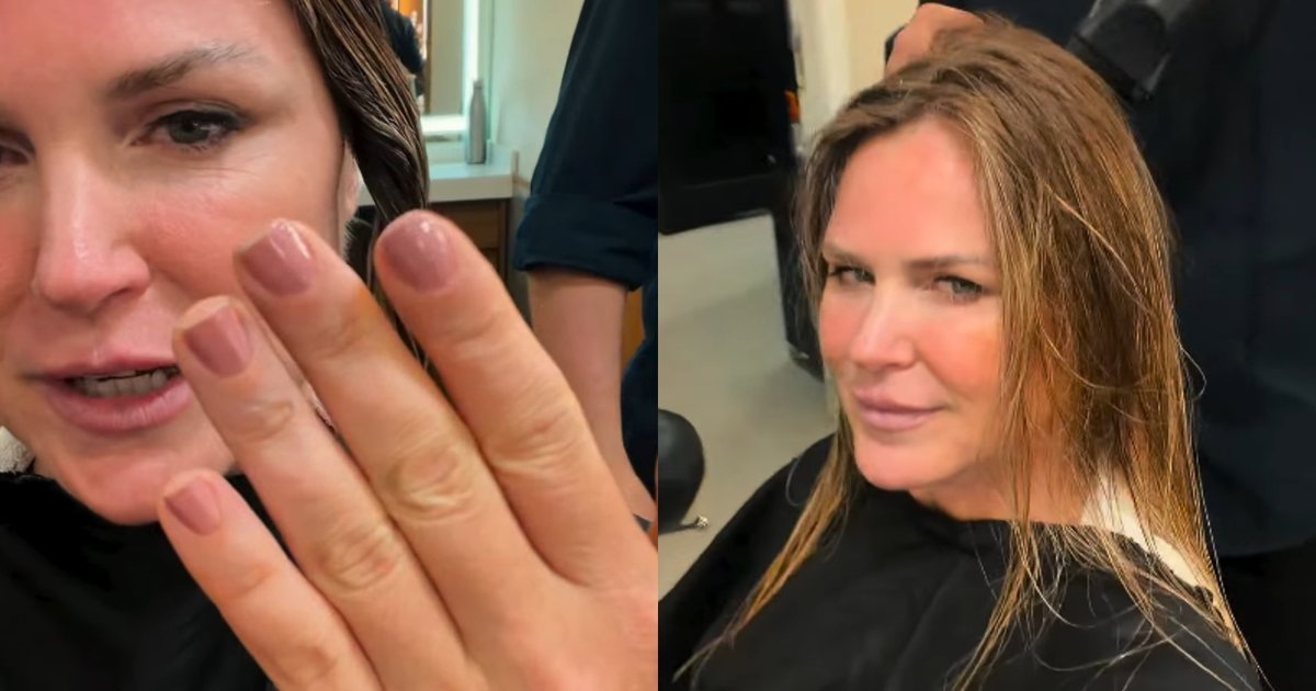 Susana Werner renova visual loiro após voltar ao Brasil