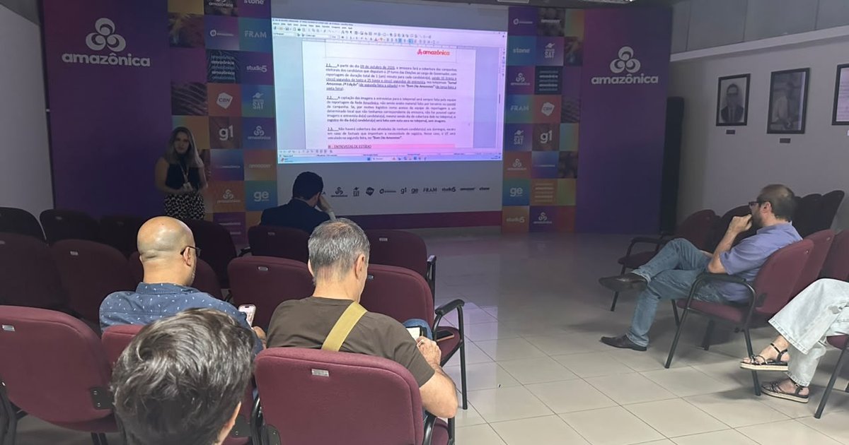 Rede Amazônica define regras de cobertura para segundo turno no Amazonas