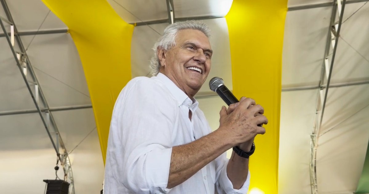 Ronaldo Caiado lança candidatura à Presidência pelo PSD em evento no interior de Goiás