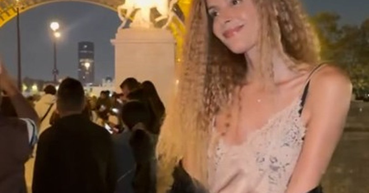 Gabriela Loran exibe sleep dress em Paris e coleciona elogios nas redes