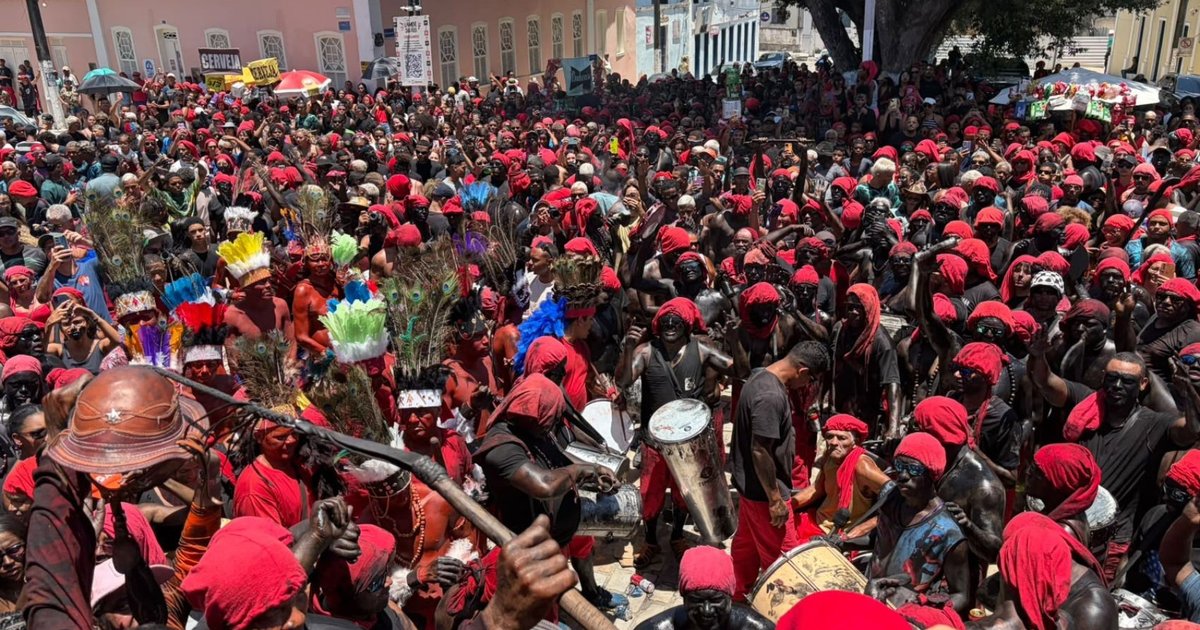 Lambe-Sujos e Caboclinhos tomam ruas de Laranjeiras com cores e ancestralidade