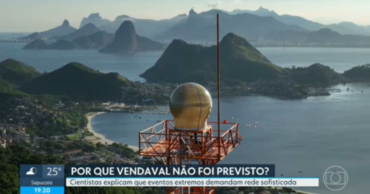 Vendaval no Rio de Janeiro supera 100 km/h e expõe falha na previsão de rajadas extremas