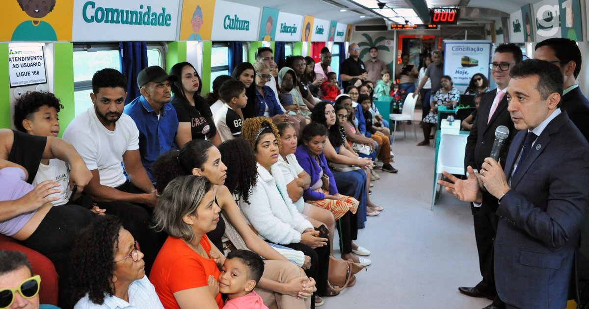 Vagão da Conciliação oferece atendimentos gratuitos entre São Luís e Açailândia no Maranhão