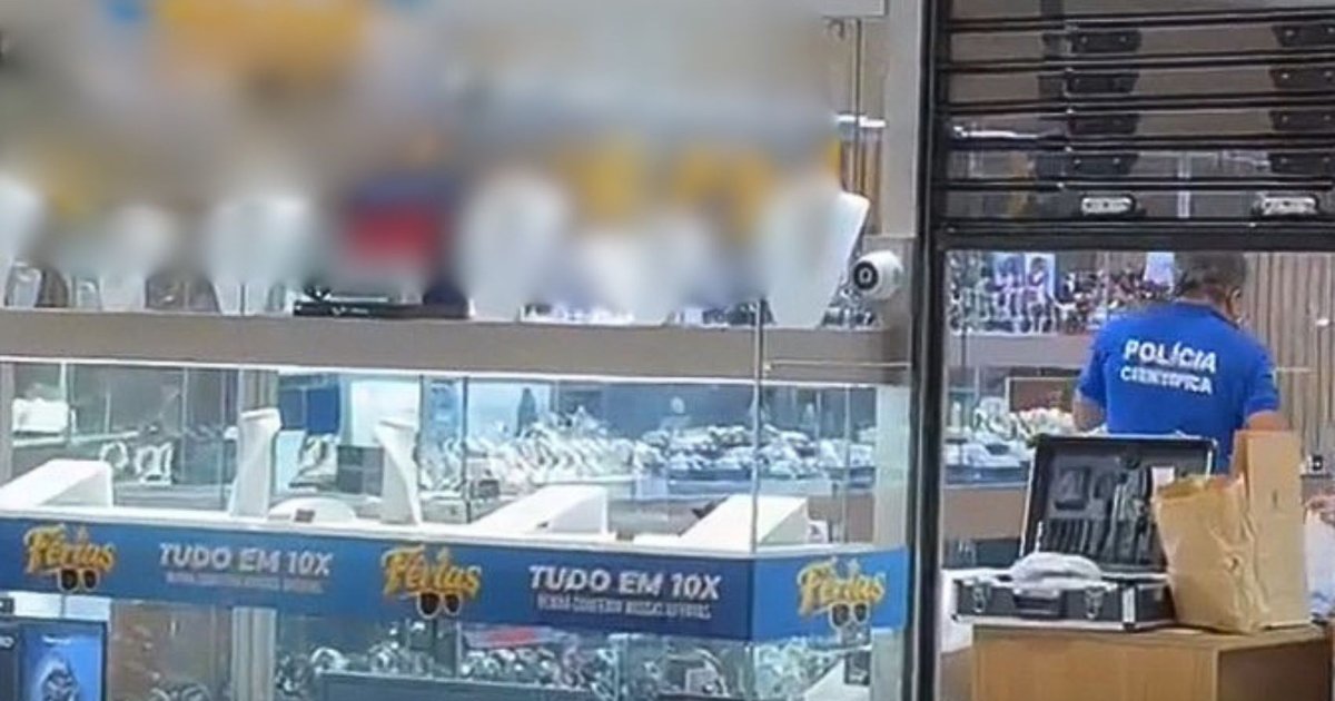 Joalheria de shopping em Goiânia é furtada e prejuízo passa de R$ 400 mil
