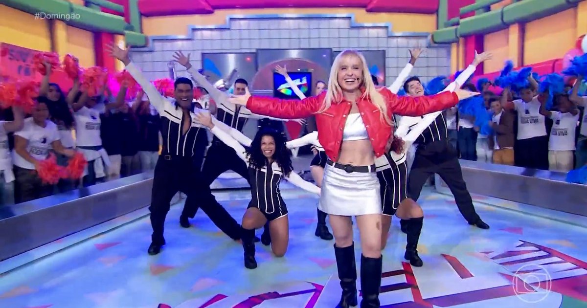 Angélica revive Angel Mix no Domingão e emociona a web com Uni Duni Te