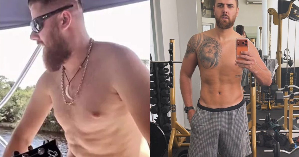 Zé Neto mostra abdômen definido em foto de academia e repercute na web