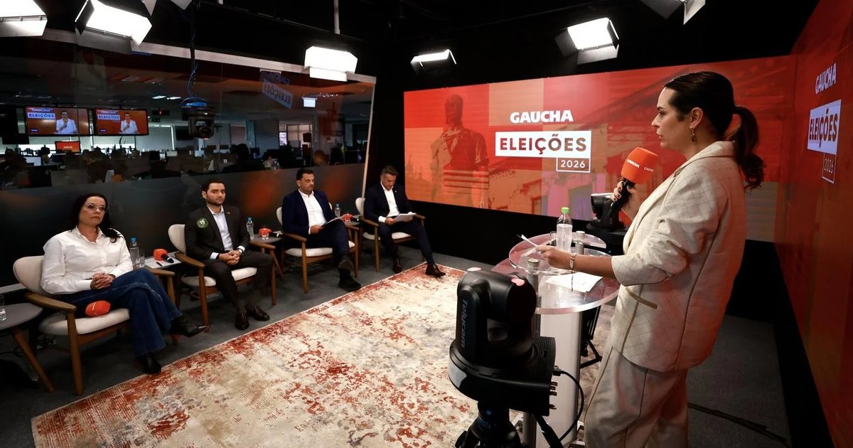 Candidatos ao governo do RS debatem filas na saúde, pedágios e carga tributária