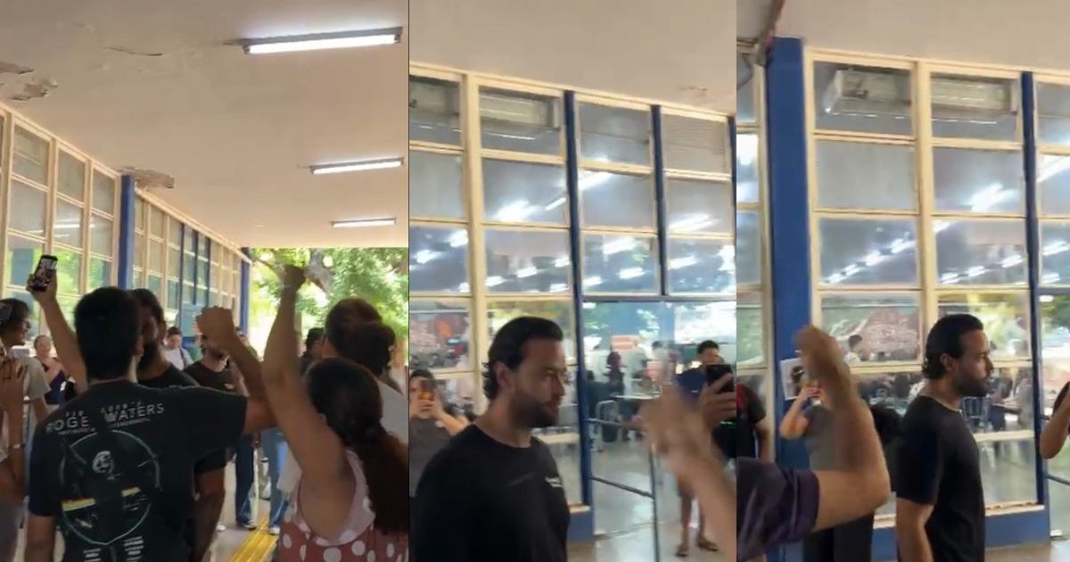 Deputado Ulysses Moraes se envolve em confusão com estudantes em ato na UFMT