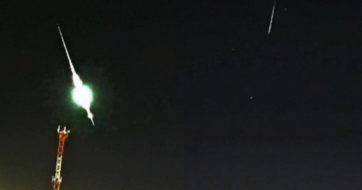 Chuva de meteoros é registrada no céu de Goiânia por astrofotógrafo amador
