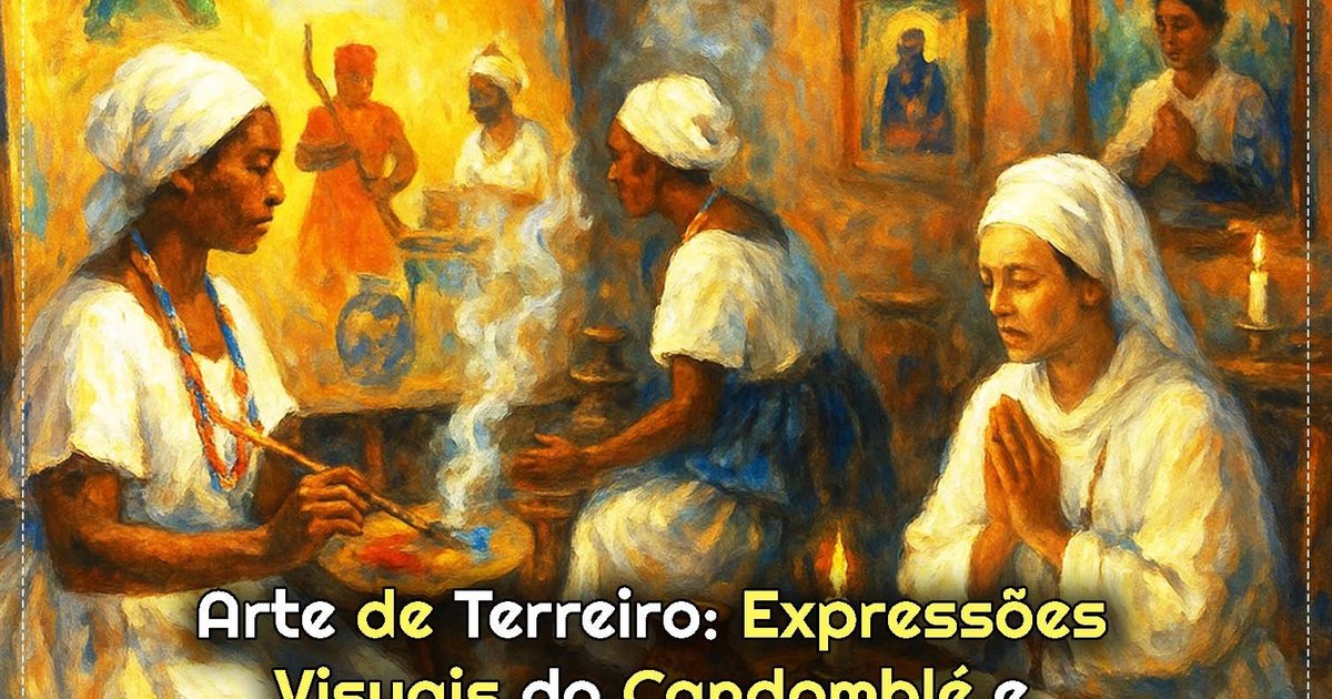 Exposição reúne mais de 40 peças sacras de terreiros em espaço cultural de Goiânia