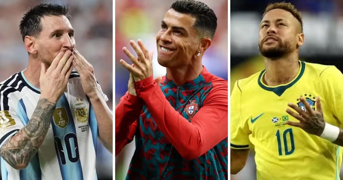 Cristiano Ronaldo, Neymar e Messi: nomes de craques viram batismos em SP, mas não em Goiânia