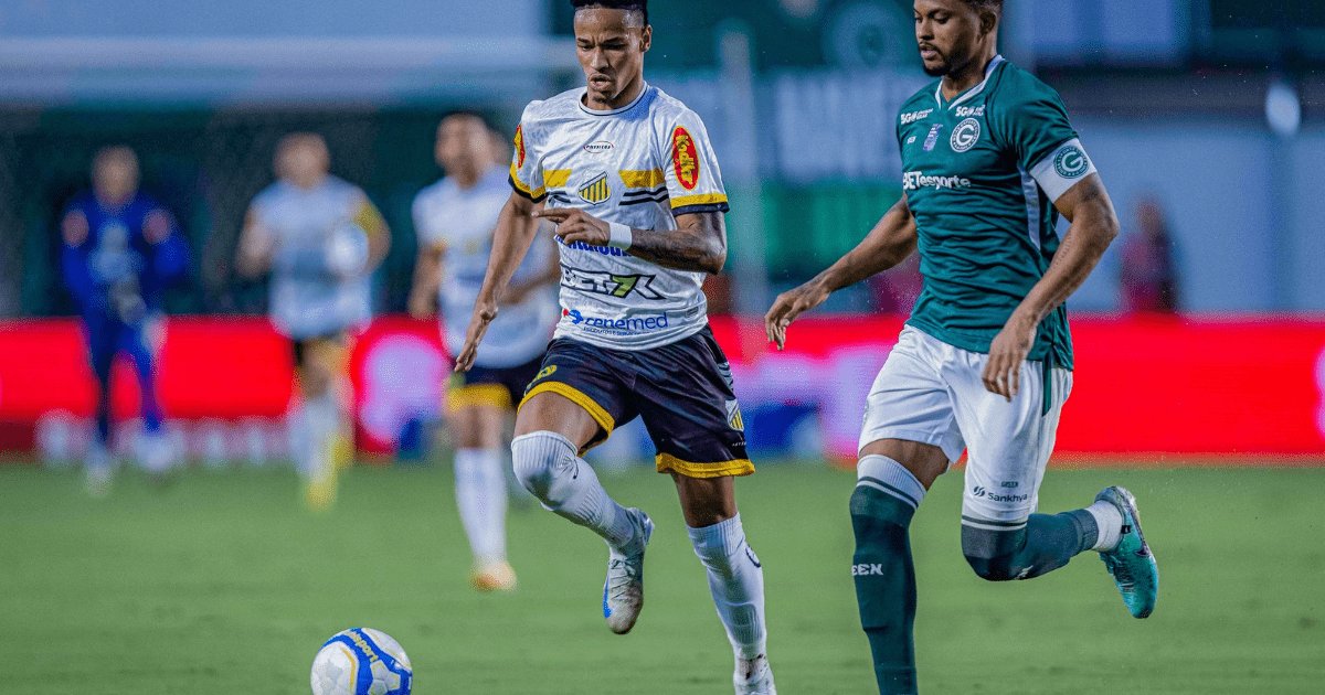 Goiás encerra primeiro turno contra rival direto na Serrinha