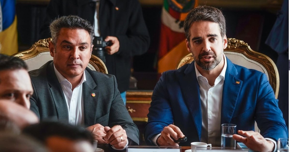 Leite e Zucco iniciam transição no RS com reunião no Piratini