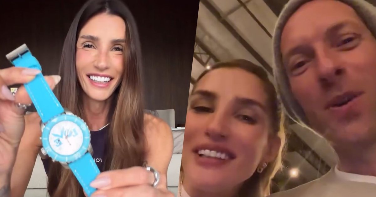 Aline Gotschalg relembra presente de Chris Martin e conta história 'loca'