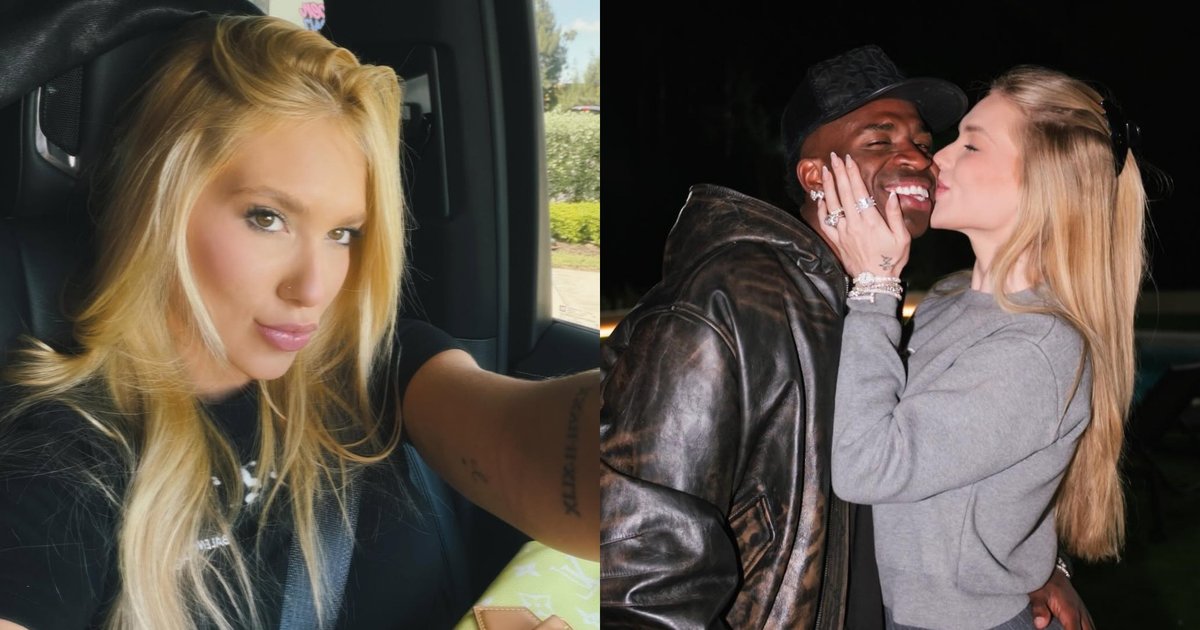 Virginia apaga fotos com Vini Jr. após término; jogador mantém registros no Instagram