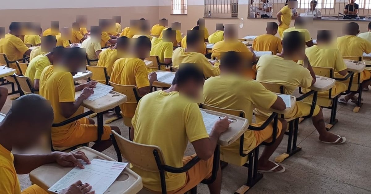 Detentos em Goiás alcançam recorde em certificação escolar