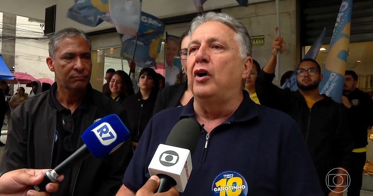 Garotinho promete tecnologia no ensino médio e revitalização da Saara em campanha no Rio