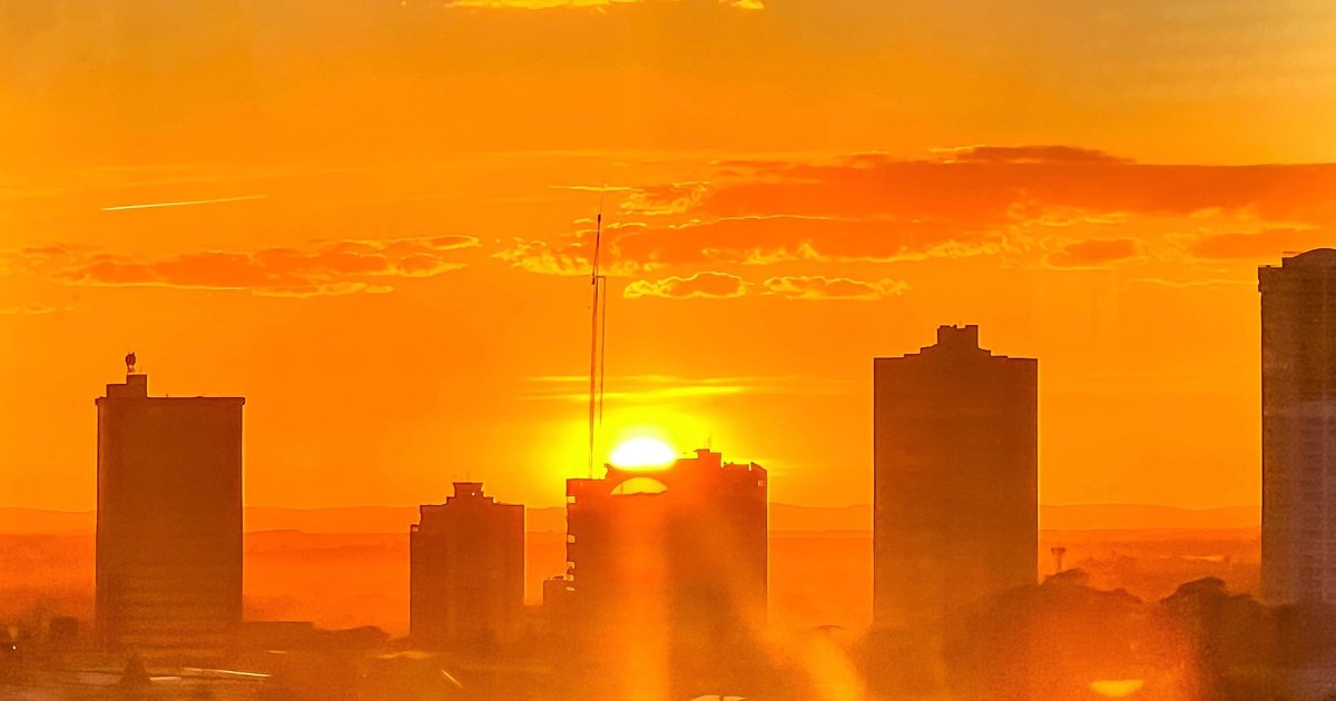 Cuiabá registra ar mais seco entre capitais; Goiânia aparece em segundo