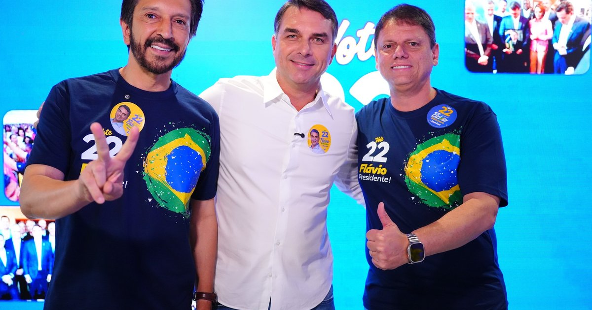 MDB formaliza apoio a Flávio Bolsonaro em ato nesta terça-feira