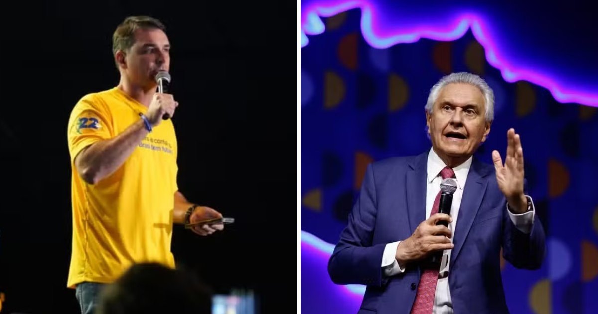 Flávio Bolsonaro e Ronaldo Caiado definem candidaturas em convenções neste fim de semana