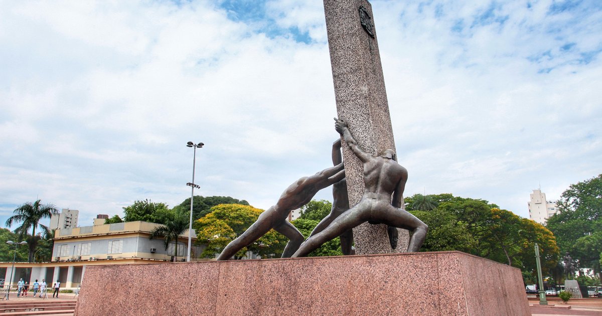 Monumento às Três Raças simboliza formação cultural de Goiânia