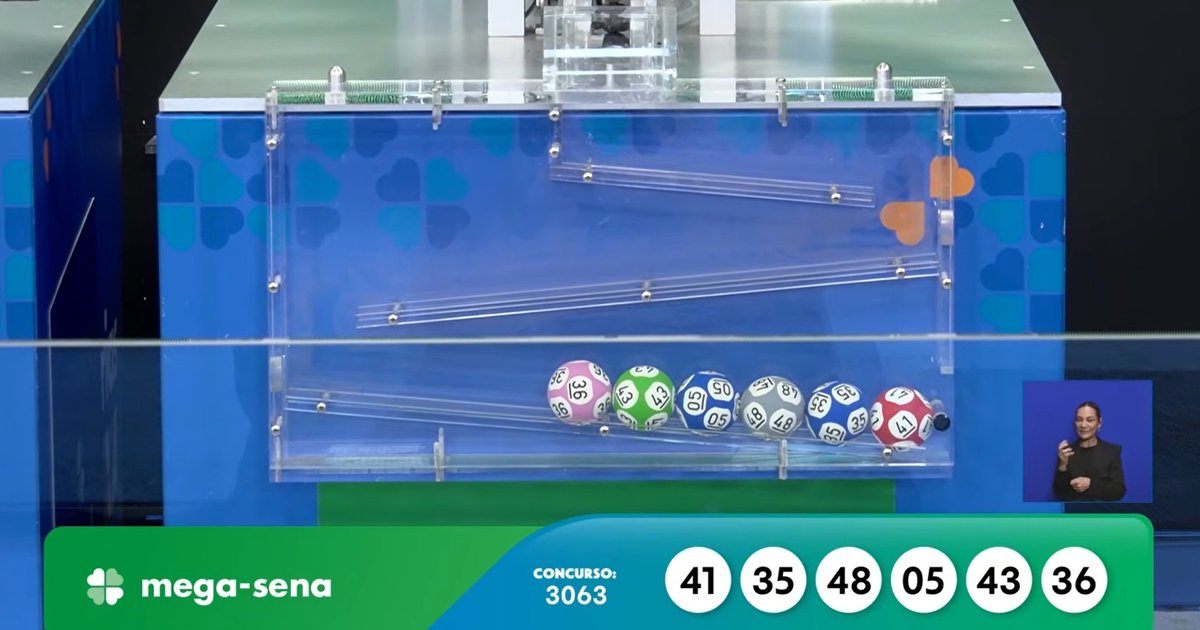 Mega-Sena 3063 acumula R$ 45 mi; aposta de Joinville acerta quina